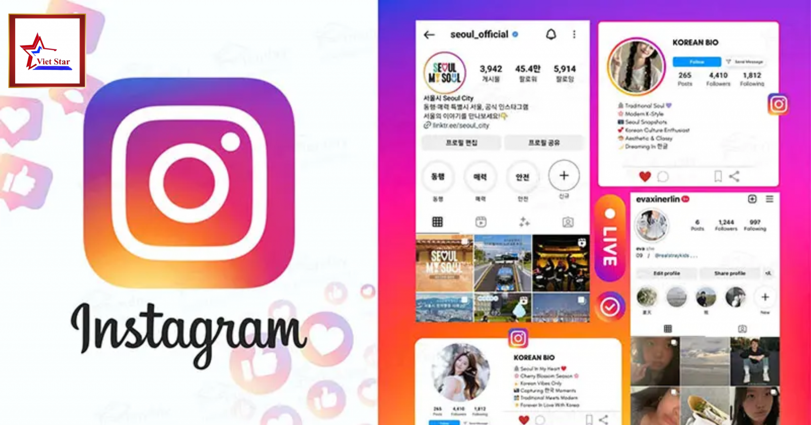 Instagram (인스타그램) - “Sân chơi” của giới trẻ