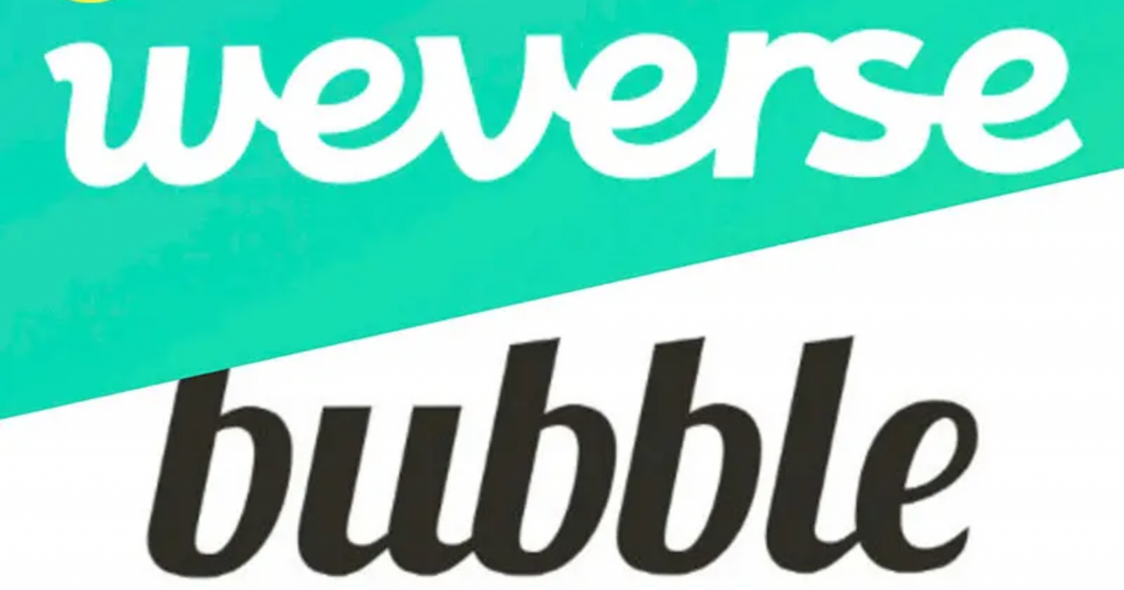 Weverse (위버스) & Bubble (DearU Bubble) - Kết nối “thân mật” với thần tượng