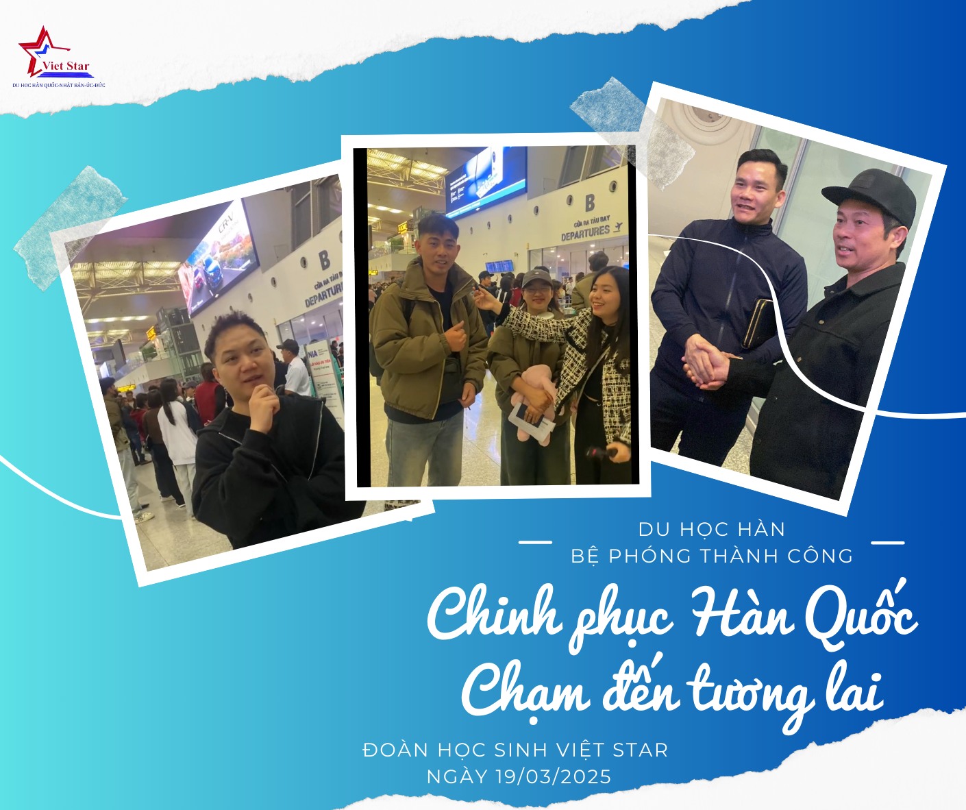 Hành Trình Cất Cánh Ước Mơ: Chúc Mừng Học Viên Việt Star Nhập Học Đại Học Tongmyong & Cao Đẳng Hosan!