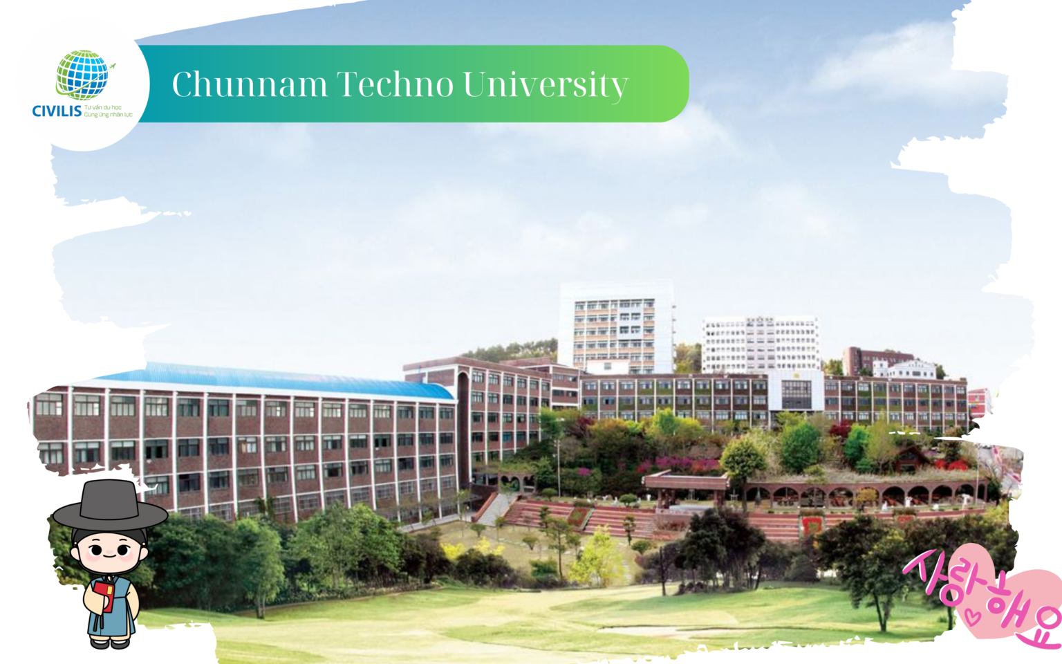 Đại học khoa học Kỹ thuật Chunnam University – 충남대학교