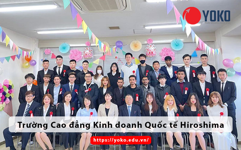 Giới thiệu Trường Cao đẳng Kinh doanh Quốc tế Hiroshima