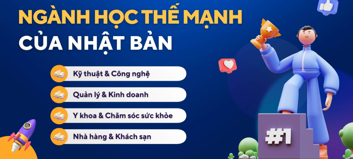 DU HỌC NHẬT BẢN NÊN CHỌN NGÀNH NÀO?