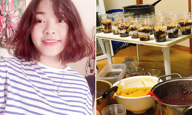 Cô gái du học sinh Việt bán hơn 150 suất chè mỗi ngày và kết quả học tập đáng nể
