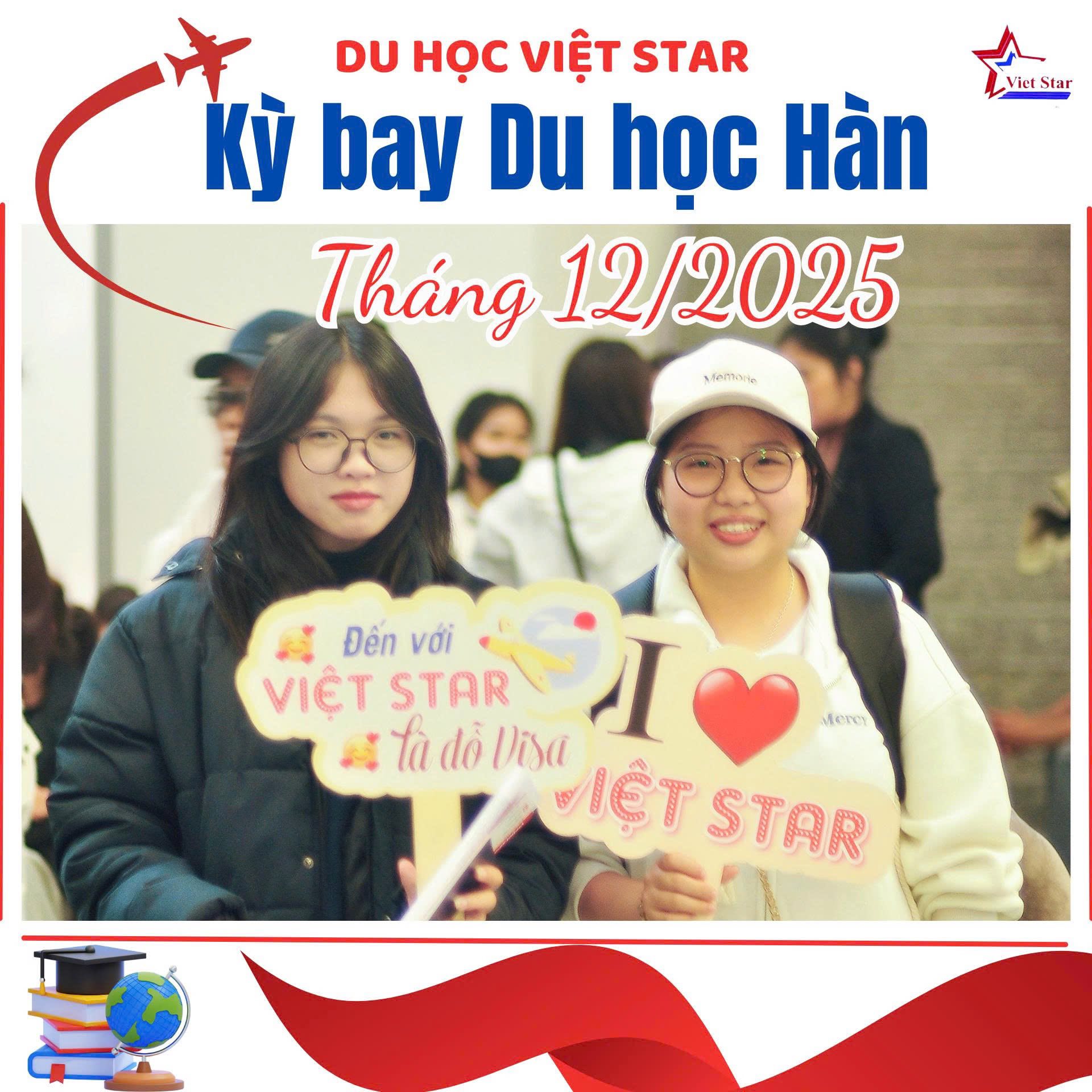  TIỄN ĐOÀN DU HỌC SINH HÀN 26/11/2025 - KỲ BAY 12/2025 