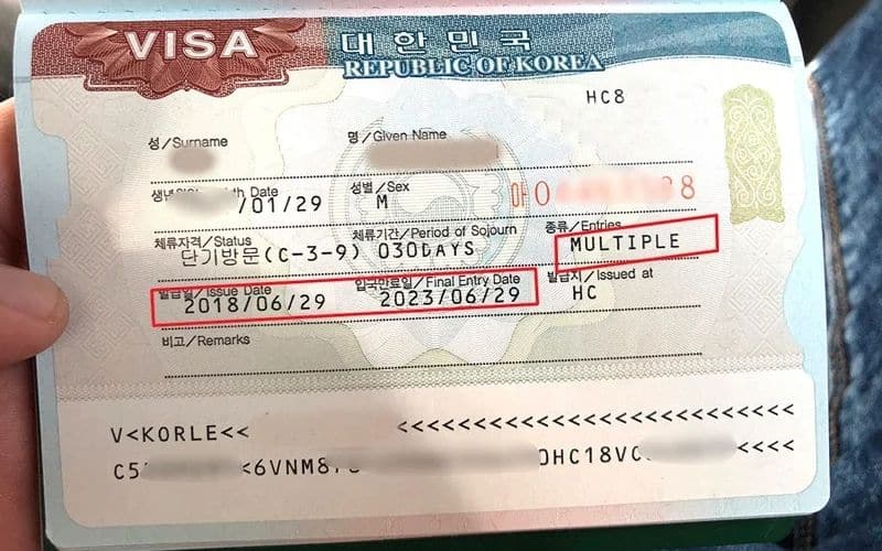 Tổng hợp các trường hợp được miễn visa Hàn Quốc