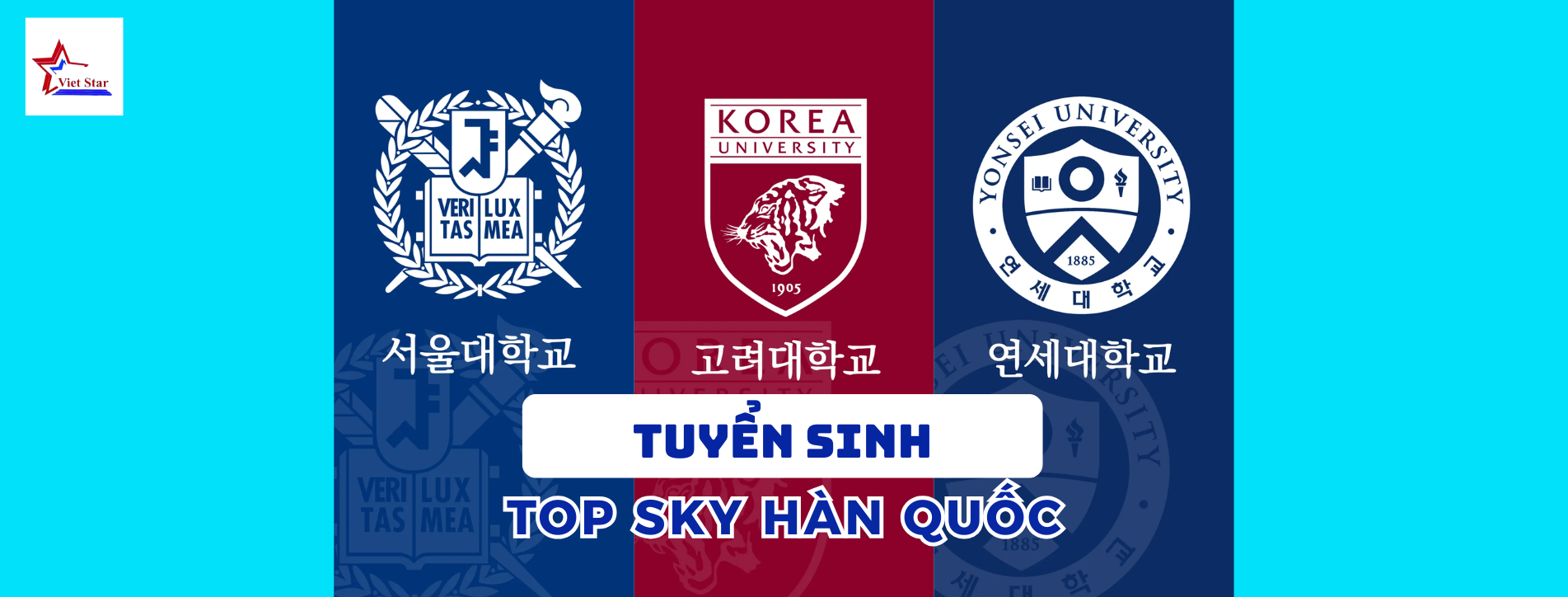 [TUYỂN SINH] TOP S.K.Y – Bộ 3 Trường Đại Học Huyền Thoại Của Hàn Quốc