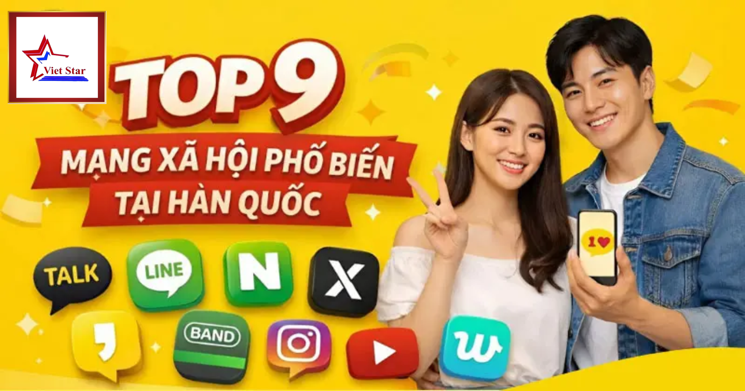 TOP 9 Mạng Xã Hội Phổ Biến Tại Hàn Quốc