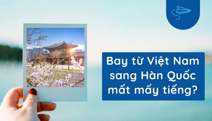 Bay từ Việt Nam sang Hàn Quốc mất mấy tiếng? Top 3 hãng hàng không có thời gian bay ngắn nhất